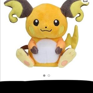 Pokémon Center: Raichu Sitting Cuties Plush, 6 Inch